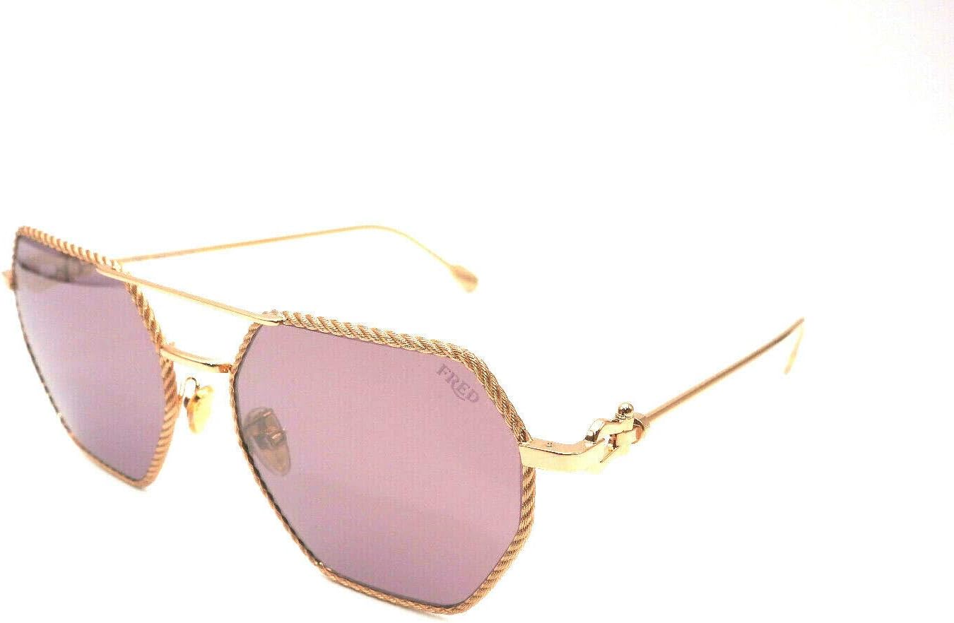 Fred FG40003U - 30Z SUNGLASSES Gold/Violet Lens 52mm