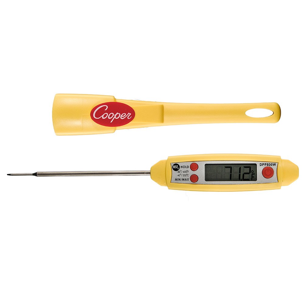 CooperAtkins DPP800W MAX Digital Thermometer with Long Probe, Long