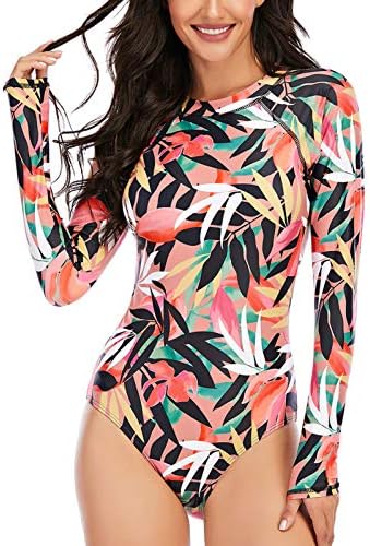 Maillot De Bain Une Pièce Femme Manches Longues Anti-UV – Protection Et Style Pour Surf & Plage
