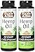 Foods Alive Hemp Seed Oil, Artisan Cold-Pressed, Organic, 8oz (Pack of 2)