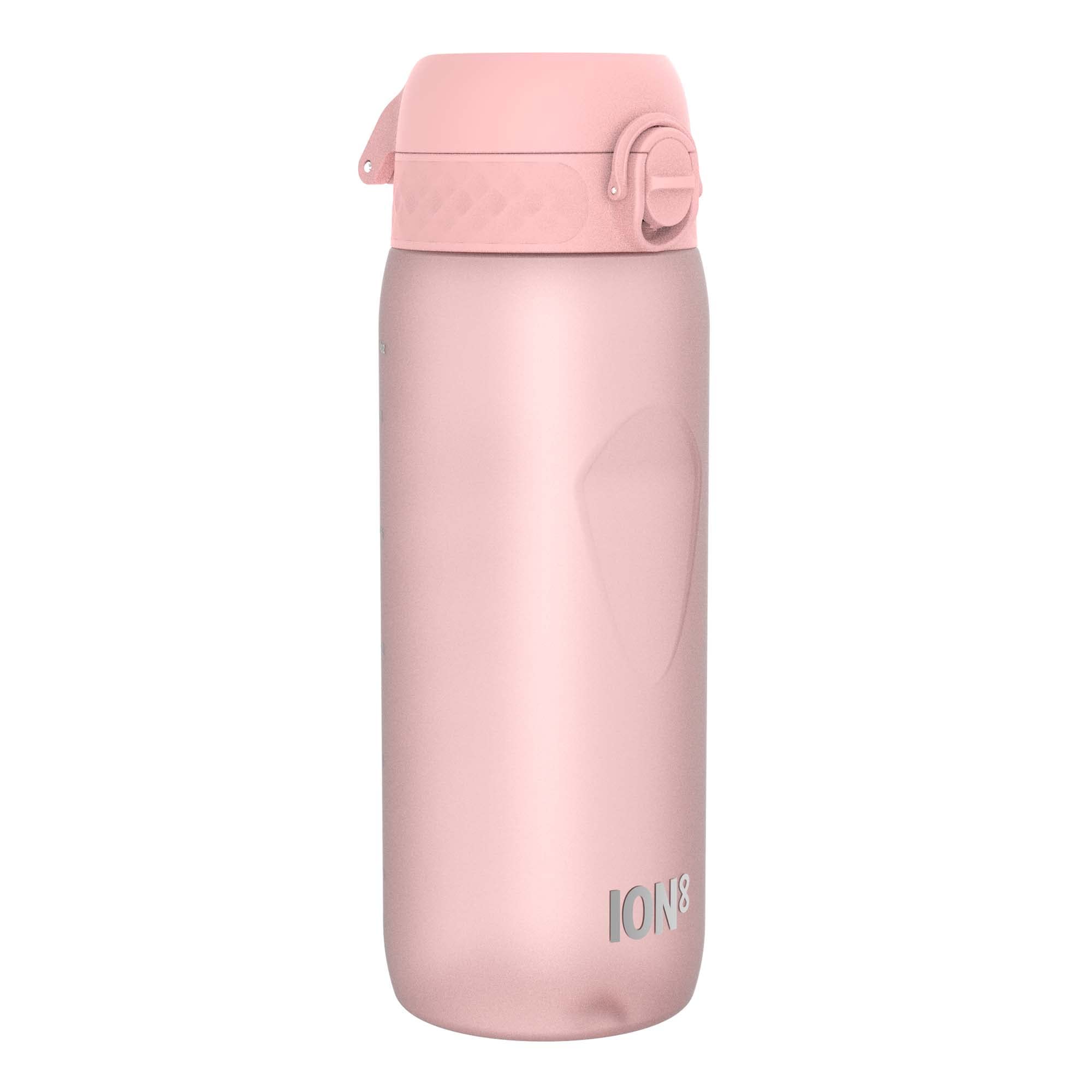 Ion8 Sports Water Bottle, 750 ml/24 oz, Leak Proof, Easy to Open, Secure Lock, Dishwasher Safe, BPA Free, Flip Cover, Carry Handle, Soft Touch Contoured Grip, Easy Clean, Odour Free, Rose — image 1