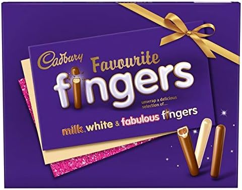 Cadbury Fingers Chocolate Biscuits Gifting Selection Box 338g