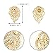 EVER FAITH Austrian Crystal Gorgeous Animal Lion Head Brooch Clear Gold-Tone