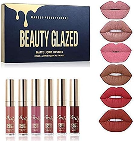 beauty glazed matte lipstick