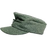 WW2 German WH M1943 Combat Field Cap Vintage Wool Mountain Hat WWII M43 Items
