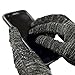 GliderGloves Copper Infused Touch Screen Gloves - Compatible with iPhones, Androids, Ipads, Tablets - Anti Slip Palm for Driving & Phone Grip