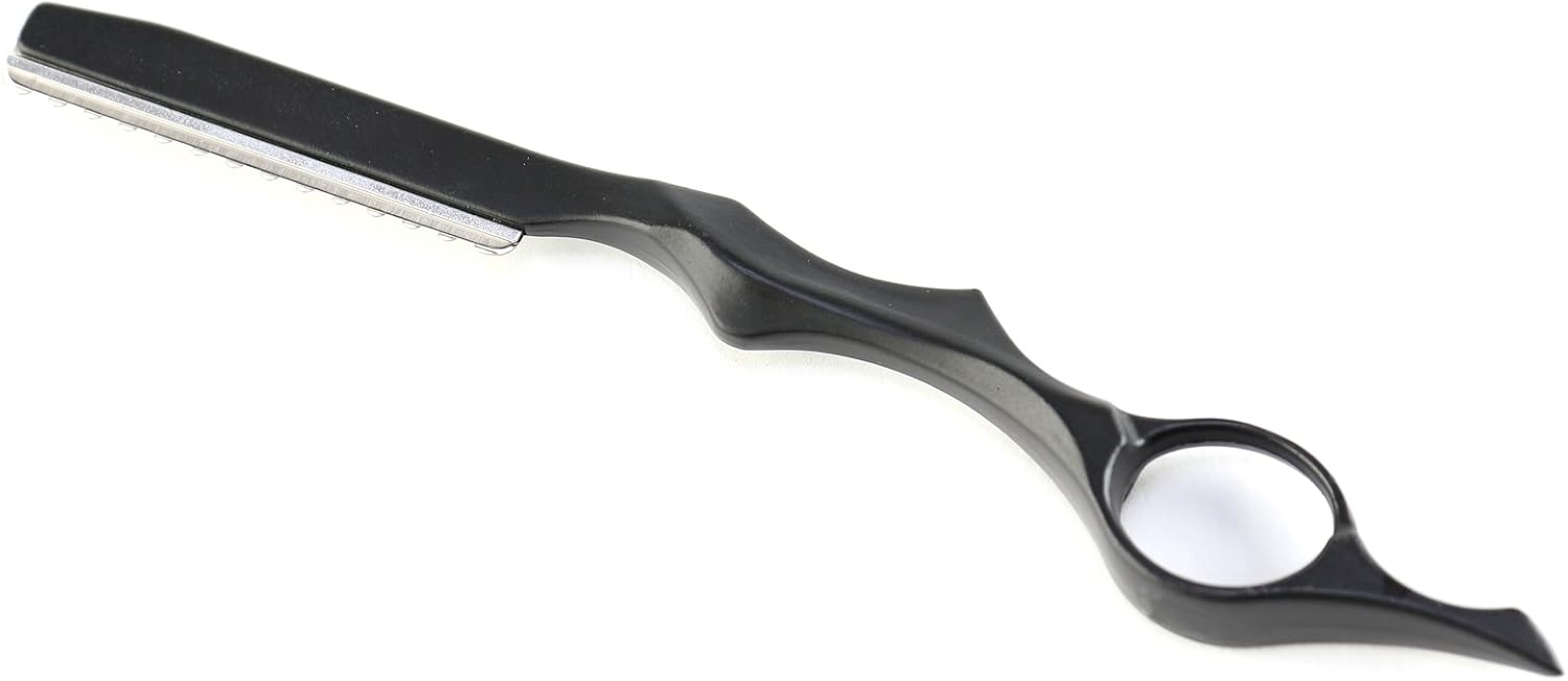 Professional BLACK Feather Cut Hairdressing Razor