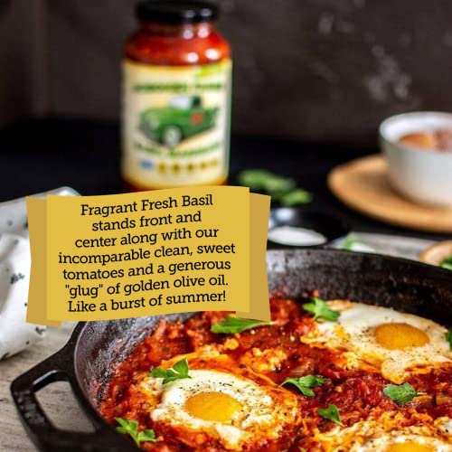 Keto Marinara Pasta Sauce by Hoboken Farms Keto Certified, No Sugar