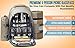 One Earth Home 4 Person Picnic Backpack with Solid Stainless Steel Utensils, Oversized Water Resistant Fleece Blanket, Cooler Compartment, Detachable Wine Bottle Holder in a Modern Designed Backpack