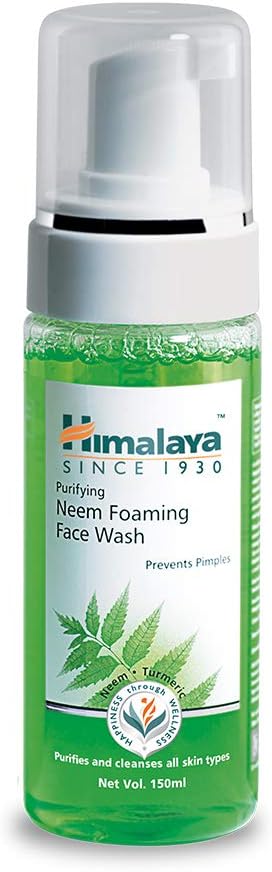 purifying neem foaming face wash