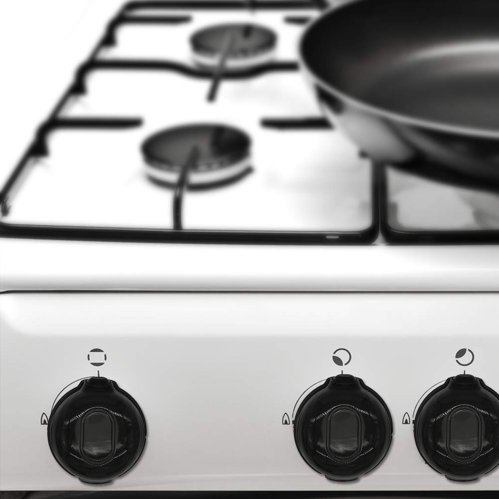 Kitchen Stove Knob Covers, Baby Safety Gas Stove Knob Covers, Protection Locks for Child Proofing - 5 Pack