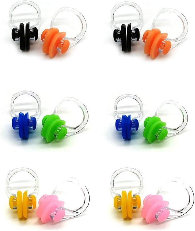 Zooshine 12in1 Waterproof Swimming Nose Clips Nose Plugs Nose
