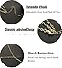 Adramata 8 PCS Sexy Belly Waist Chain Bikini Body Chain for Women Beach Body Necklace Chain Jewelry Set