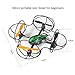 TheeFun Mini RC Helicopter Drone 2.4Ghz 6-Axis Gyro 4 Channels Headless Quadcopter Good Choice for Drone Training