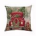 4-Pack Christmas Throw Pillowcase Decor Sofa Cushion Cover Car Tree 18