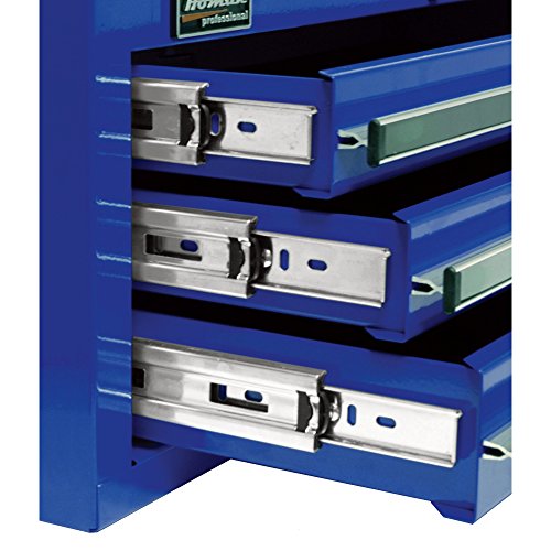 Homak H2PRO Series 56-Inch 8-Drawer with 2-Drawer Compartment Roller, Blue, BL04056082