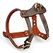 Beirui Leather Dog Harness - No Escape Training Harness Chest 15.5-18” for Small Dogs