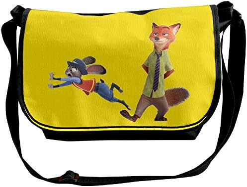 Zootopia Judy Hopps Nick Wilde Travel Adjustable Strap Crossbody Messenger/Shoulder Bag