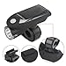 DROK Front Bike Light Rechargeable Night Light, Waterproof Bicycle Light LED, Solar Powered & USB Rechargeable Micro Bike Light, Safety Flashing Bike Light Set with Bike Light Mount &USB Cable