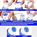 Leak Proof Travel Bottles Set, 4 Refillable TSA Approved Silicone Travel Containers For Liquids with Silicone Cream Jar and Clear EVA Toiletry Case By AusKit