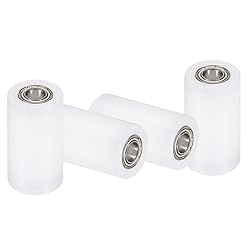 uxcell 4Pcs Nylon Roller Wheel with
