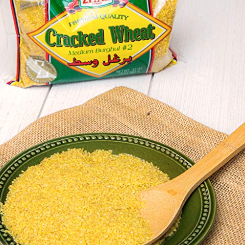Ziyad Cracked Wheat Number 2 Fine Bulgur, Bread Filler Perfect for