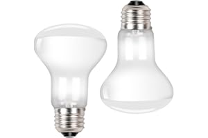 GUSUUI 100W Lava Lamp Light Bulb Replacement R20 Reflector Medium Base Grande & More, 125 Volt R Type Lava Lamp Bulb for XL or Grande