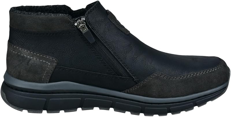 Herren-Slipper-331-AOS62, Black/Dark Grey, 42