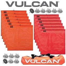 VULCAN Complete Heavy Duty Flags and Magnets Kit