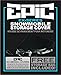 EPIC EP-7706 EX-Series Weather and UV-Resistant Snowmobile Storage Cover, Black