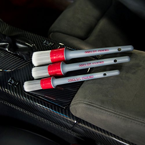 Chemical Guys ACC600 All In The Details Interior Detailing Brush Set