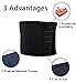 Hero Selected Sweat Waist Trimmer, Neoprene Waist Trainer Adjustable Widened Ab Belt for Men-Weight Loss/Abdominal Muscle/Back Support