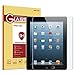 OMOTON iPad 2/3/4 Glass Screen Protector - Tempered Glass with [2.5D Round Edge] [9H Hardness] [Crystal Clear] [Scratch Resist] [No-Bubble]