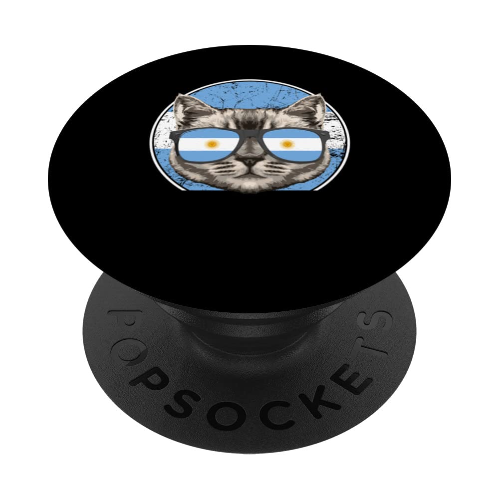 Argentina cat Argentina Argentinian PopSockets Swappable PopGrip