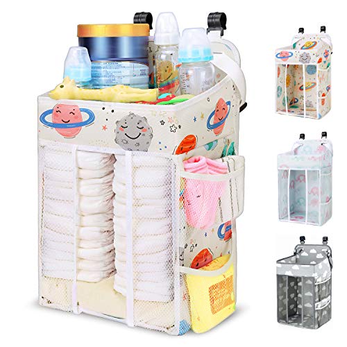 Magicfly Hanging Diaper Caddy Organizer, Diaper Organizer for Changing