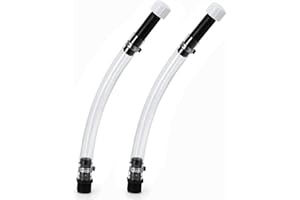 HMPBEFU 2 Pack Racing Fuel Jug Hose, Fit 5 Gallon Gas Can, Perfect for Racing Fuel, Jegs Jugs, for VP Gas Can, LC2 Jugs, Scribner Fuel Jugs