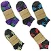 5 Pairs Unisex Marijuana Weed Leaf Boat Warm Cotton Socks US 5-9.5 (M, 5th Match)
