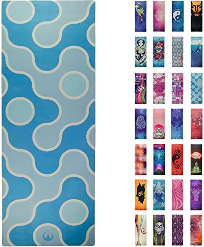 Soul Obsession Printed Yoga Mat, Prana Yoga Mat, Bikram Yoga Mat โ Incredibly Comfortable Yoga Mats for Men and Women - Gorgeous Microfiber Printed Designs โ Beautiful and Durable Excersize Mat