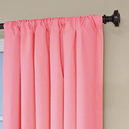 image for ECLIPSE Blackout Curtains for Bedroom - Kendall Insulated Darkening Si