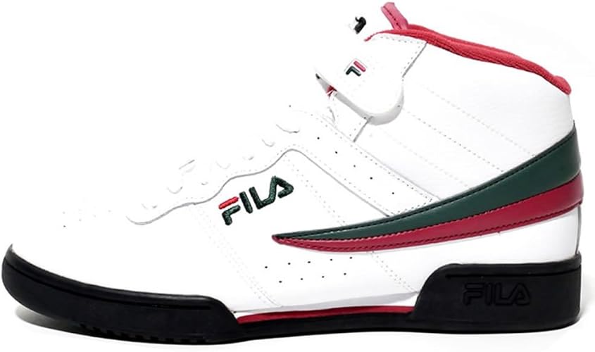 Amazon フィラ Fila スニーカー ハイカット F 13v フィラサーティーンハイ 復刻版 Fhe146 白 ホワイト ブラック Us8 5 26 5cm Fila フィラ スケートボード