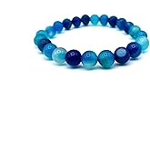SUNNY STONES Blue Lace Agate 8mm Bracelet