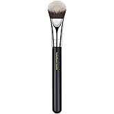 Bdellium Tools Professional Makeup Brush - Maestro Series 968 BDHD Phase II Small Foundation/Contour - With Soft Synthetic Fibers, For Versatile Application & Blending (Black, 1pc)