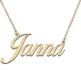HUAN XUN Customized Custom Simple Any Name Necklace