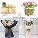 HECATY 132 Ft Boho Eucalyptus Vines with Twine, Artificial Eucalyptus Leaf Greenery with Hemp Rope for Baby Shower Home Wall Garden Wedding Party Wreaths