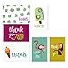 Best Paper Greetings 48 Pack Blank Summer Thank You Cards with Envelopes for Pool Parties, 6 Tropical Designs (4x6 In)