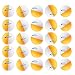 KEVENZ 60 Pack Ping Pong Balls, 3 Star Advanced Table Tennis Balls, Bulk Outdoor and Indoor Ping-Pong Ball for Training, Competition and More, Orange and White