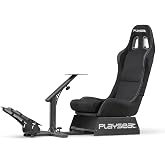 Playseat Evolution Sim Racing Cockpit | Comfortable Racing Simulator Cockpit | Compatible with All Steering Wheels &amp; Pedals on the Market | Supports PC &amp; Console | Actifit Edition