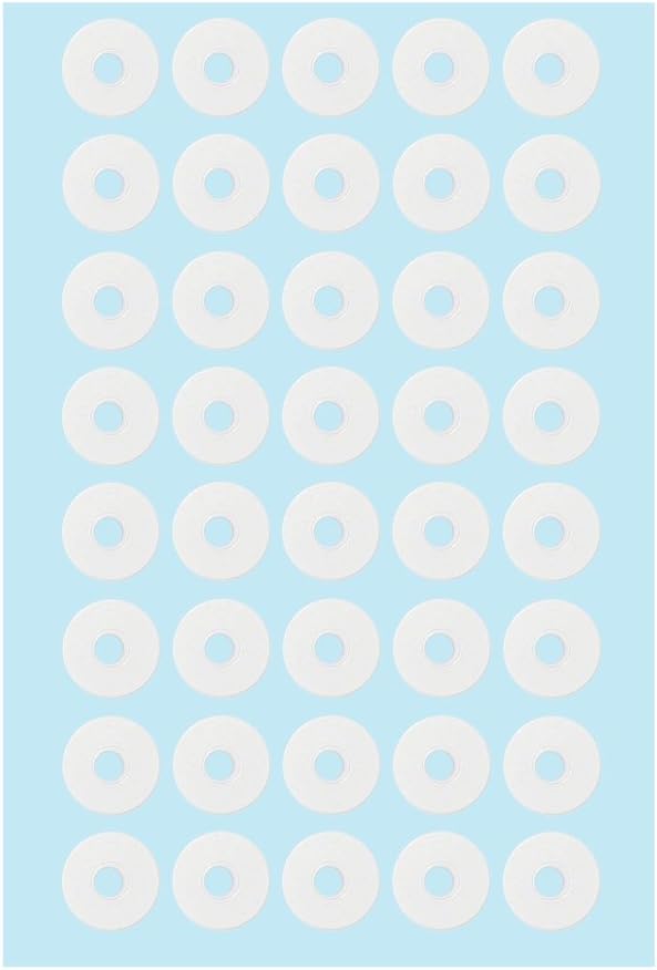 Herlitz 13 mm Reinforcement Rings, White