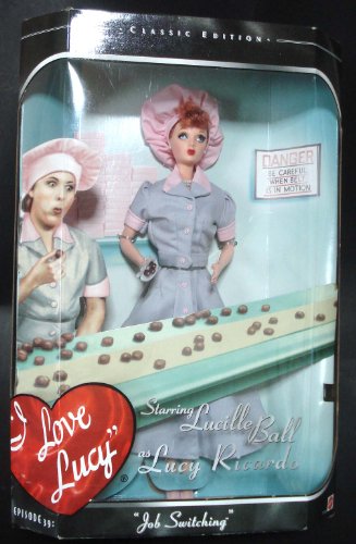 Barbie I Love Lucy Job Switching Doll Classic Edition (1998) Mattel