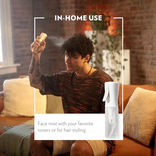 FLAIROSOL MyStyle Hair Spray Bottle, Small Travel Spray Bottle, Ultra Fine Continuous Water Mist for Face, Hairdressing, Salon, Cleaning, Beauty, Toners